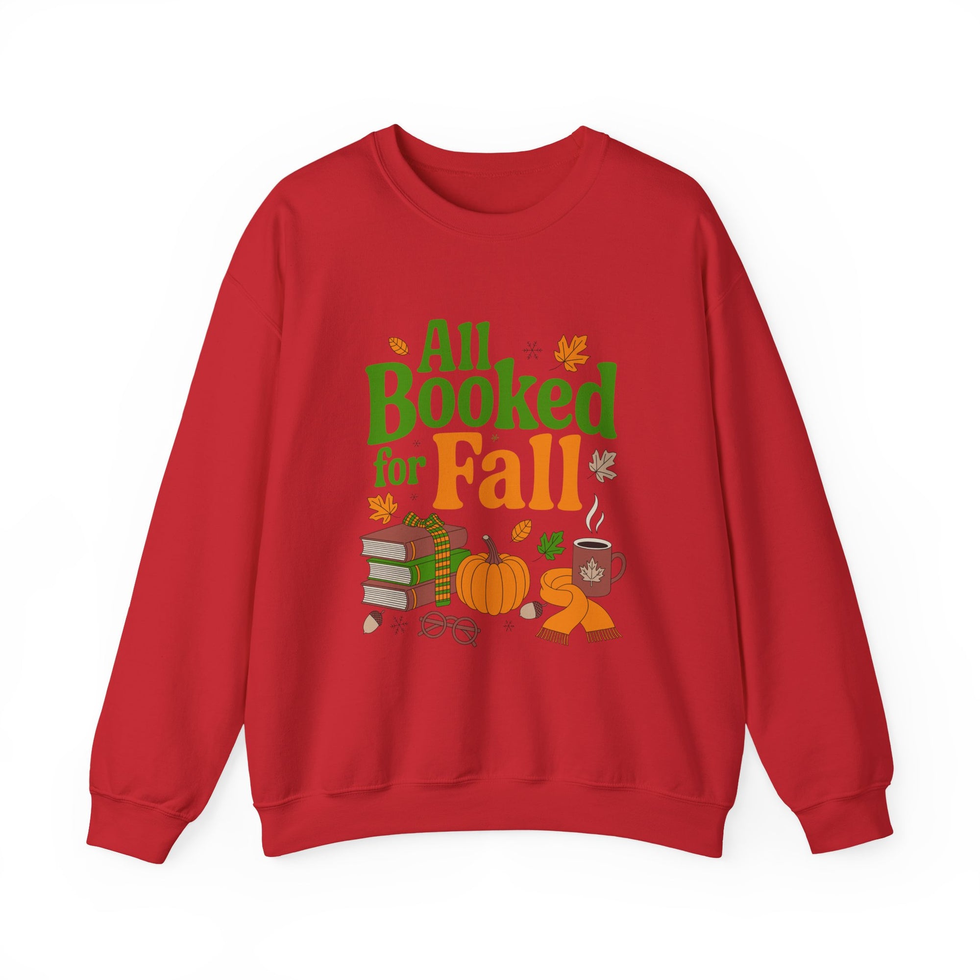 Fall-Themed Cozy Crewneck Sweatshirt