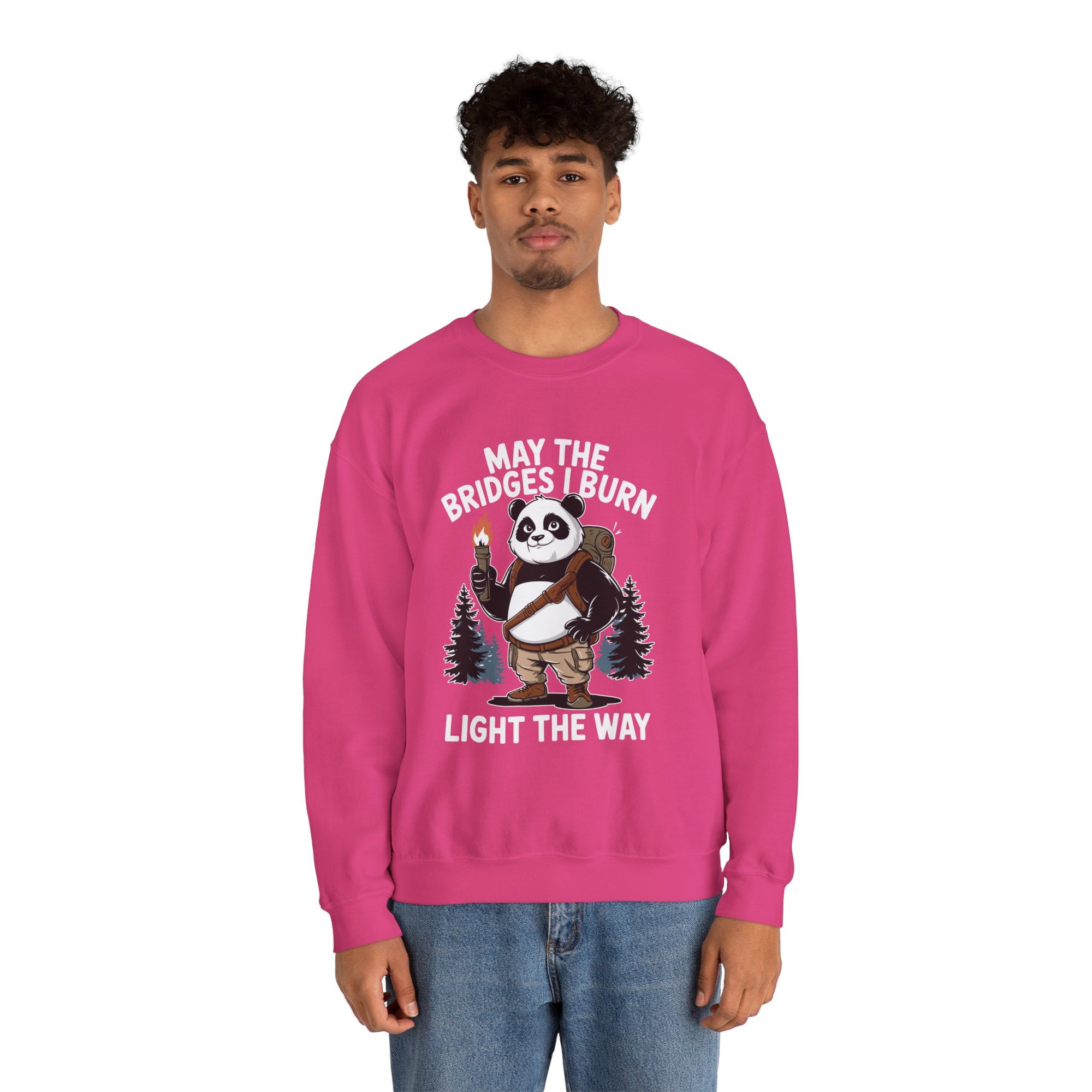 Adventure Panda Crewneck Sweatshirt