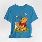 Cute Honey Bear Graphic Cozy Bee Lovers Unisex Shirt