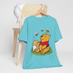 Cute Honey Bear Graphic Cozy Bee Lovers Unisex Shirt