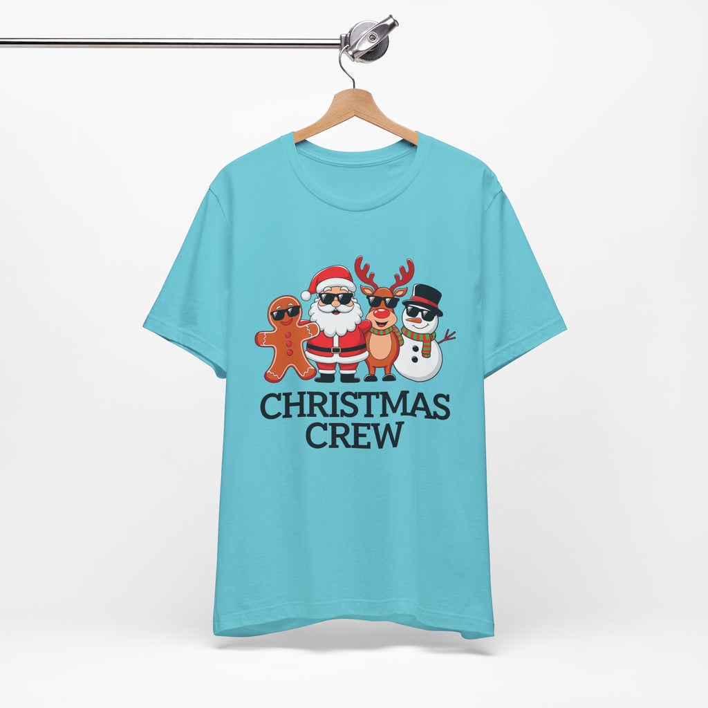 Christmas Crew Short Sleeve Tee - Holiday T-Shirt