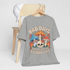 Bad Days Are a Part of a Good Life Retro Mushroom Tee