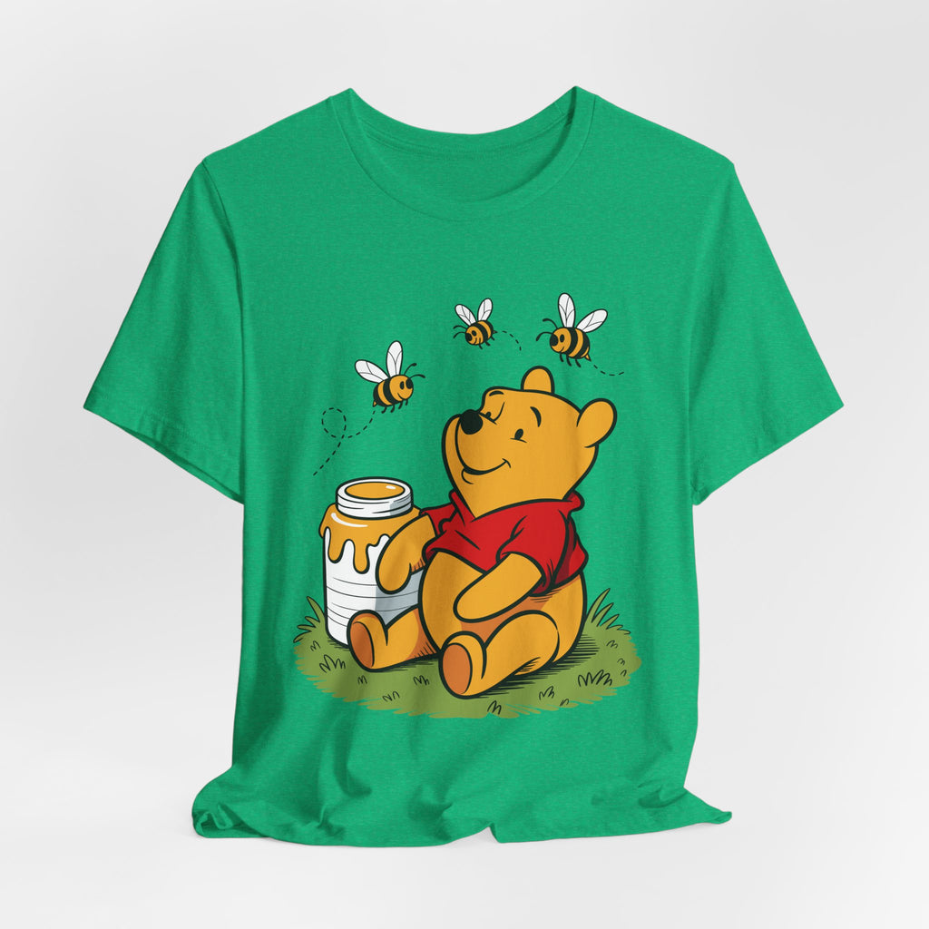 Cute Honey Bear Graphic Cozy Bee Lovers Unisex Shirt