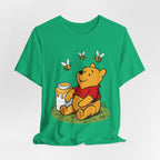 Cute Honey Bear Graphic Cozy Bee Lovers Unisex Shirt
