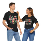 Festive Christmas Tee, Holiday Shirt, Unisex Christmas T-Shirt, Gift for Him/Her, Cozy Christmas Apparel, Merry and Bright Top