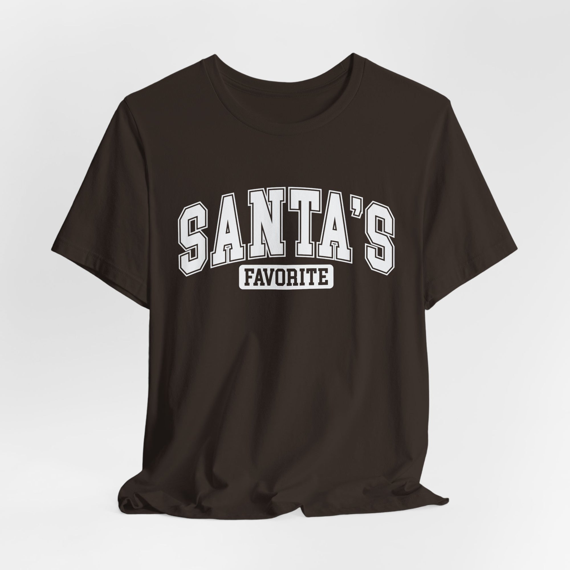 Santa's Favorite Unisex Tee, Christmas Gift, Holiday Apparel, Family Gathering Outfit, Festive T-Shirt, Casual Wear