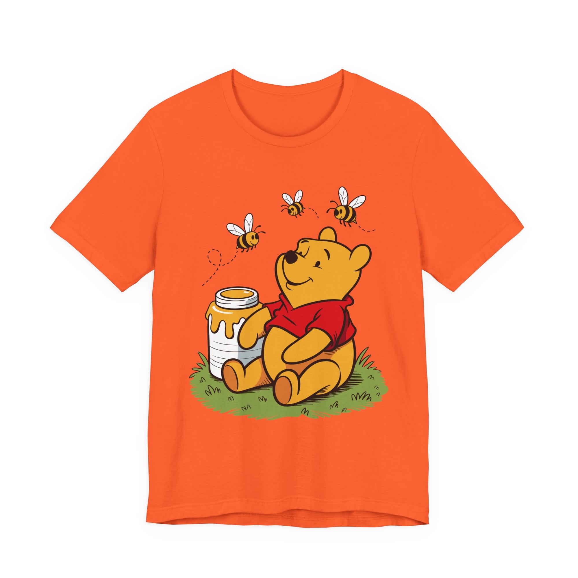 Cute Honey Bear Graphic Cozy Bee Lovers Unisex Shirt