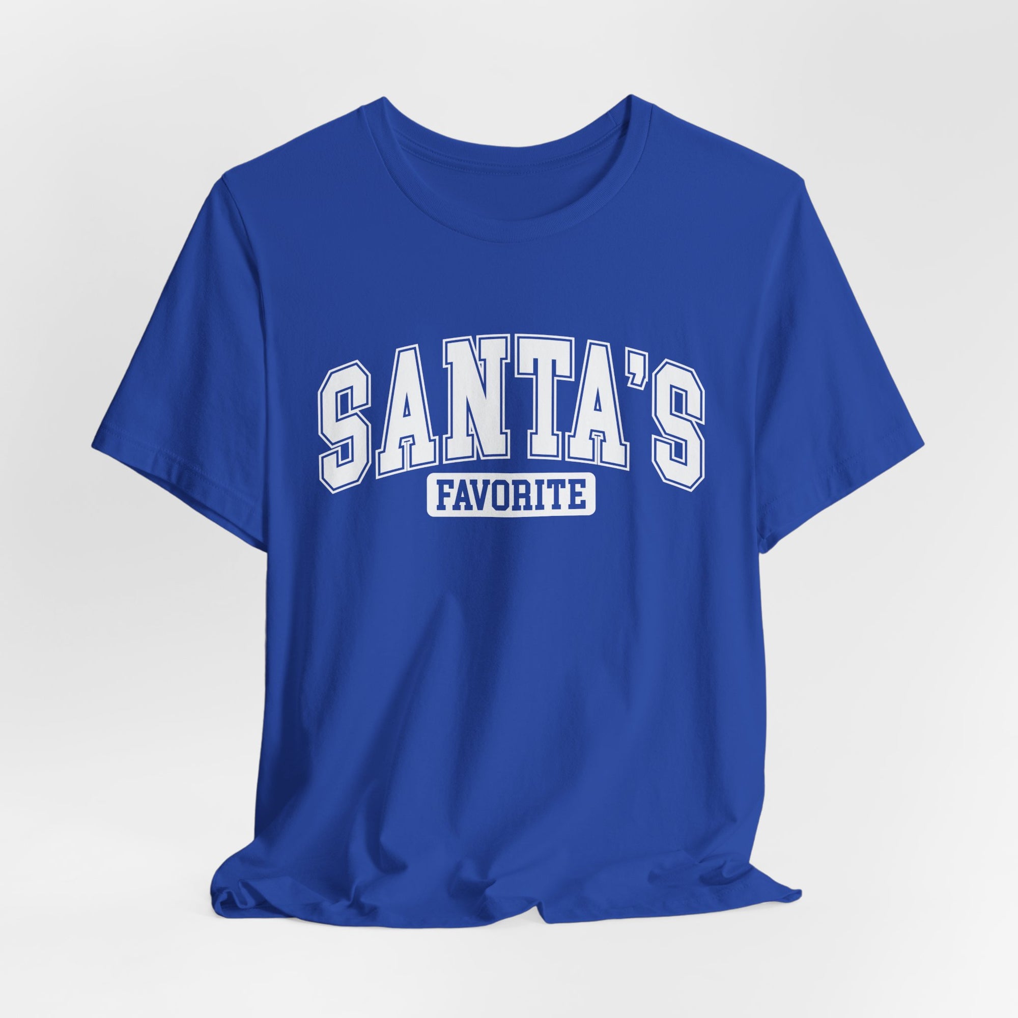 Santa's Favorite Unisex Tee, Christmas Gift, Holiday Apparel, Family Gathering Outfit, Festive T-Shirt, Casual Wear