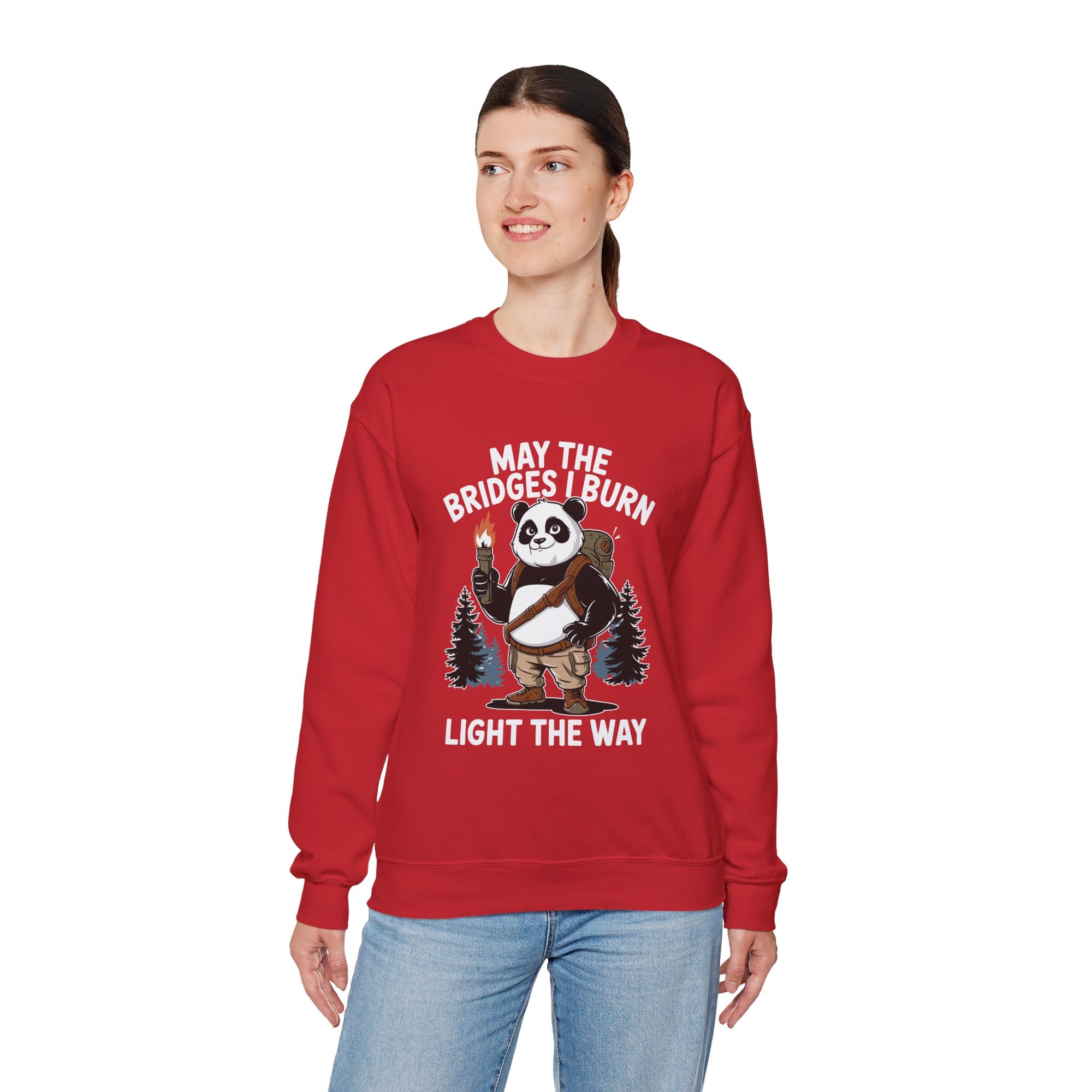 Adventure Panda Crewneck Sweatshirt