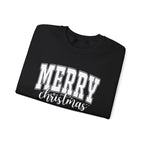 Merry Christmas Crewneck Sweatshirt, Cozy Holiday Gift