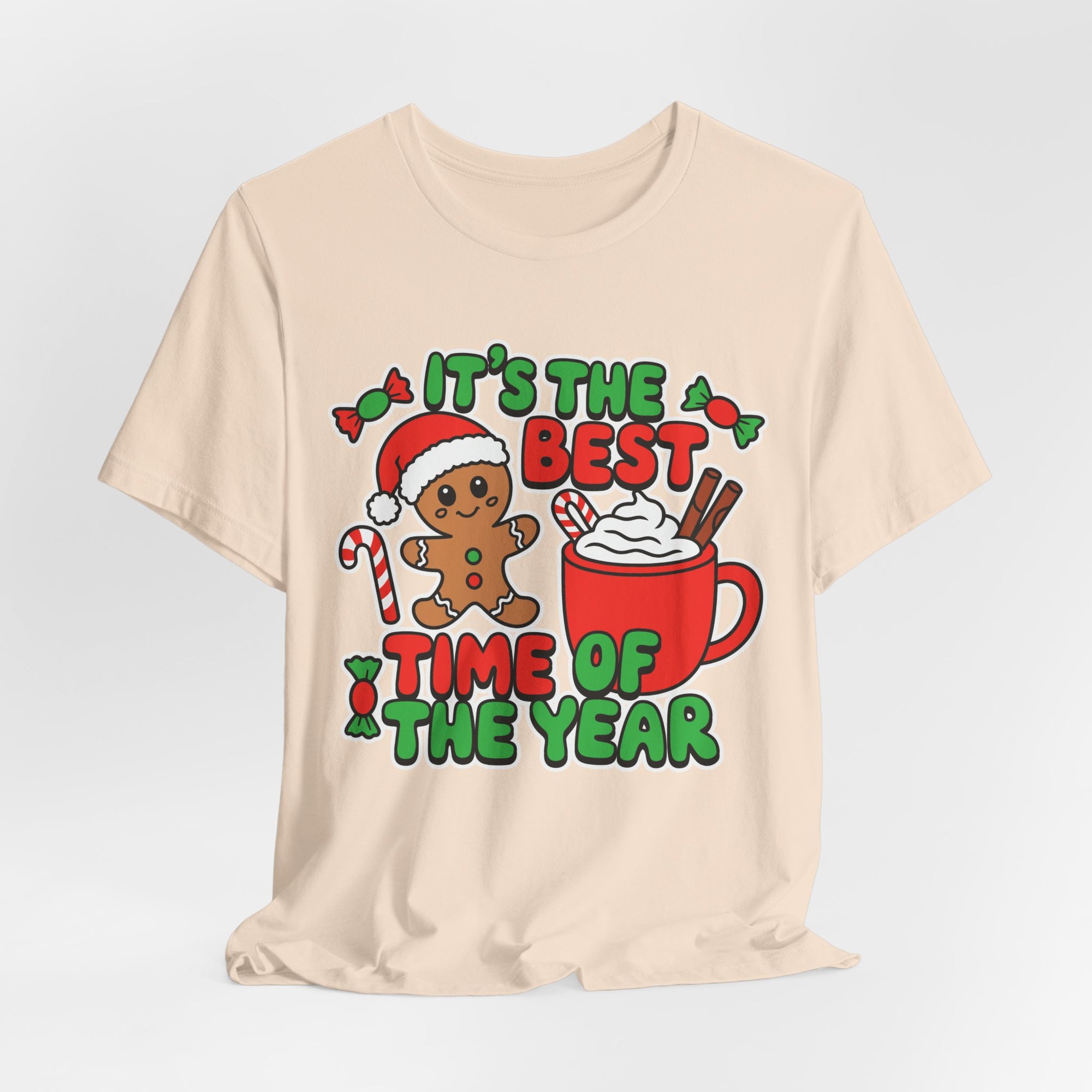Holiday Cheer Tee - Unisex Jersey Short Sleeve Tee, Christmas Winter Celebration Shirt