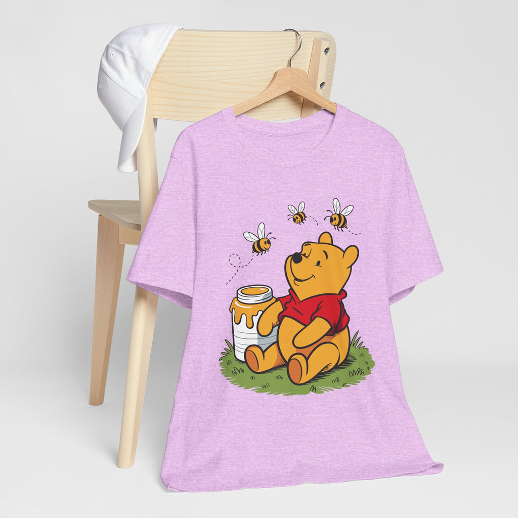 Cute Honey Bear Graphic Cozy Bee Lovers Unisex Shirt