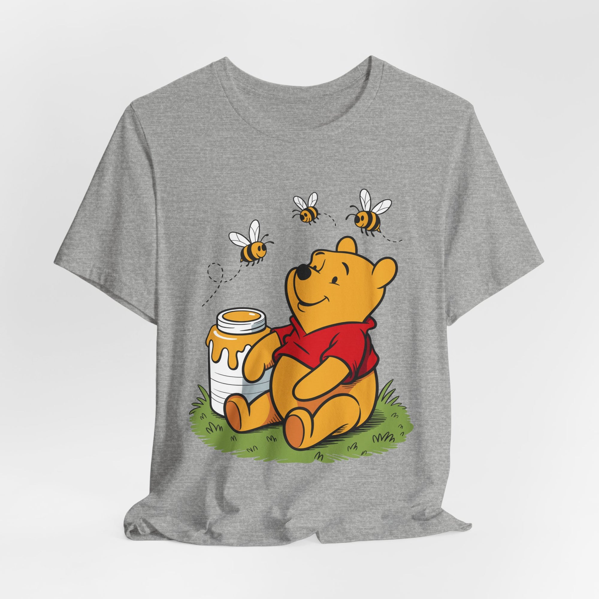 Cute Honey Bear Graphic Cozy Bee Lovers Unisex Shirt