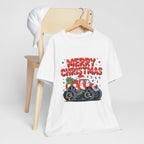Merry Christmas Monster Truck  Festive Holiday Graphic Shirt
