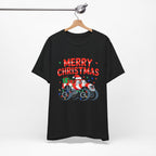 Merry Christmas Monster Truck  Festive Holiday Graphic Shirt