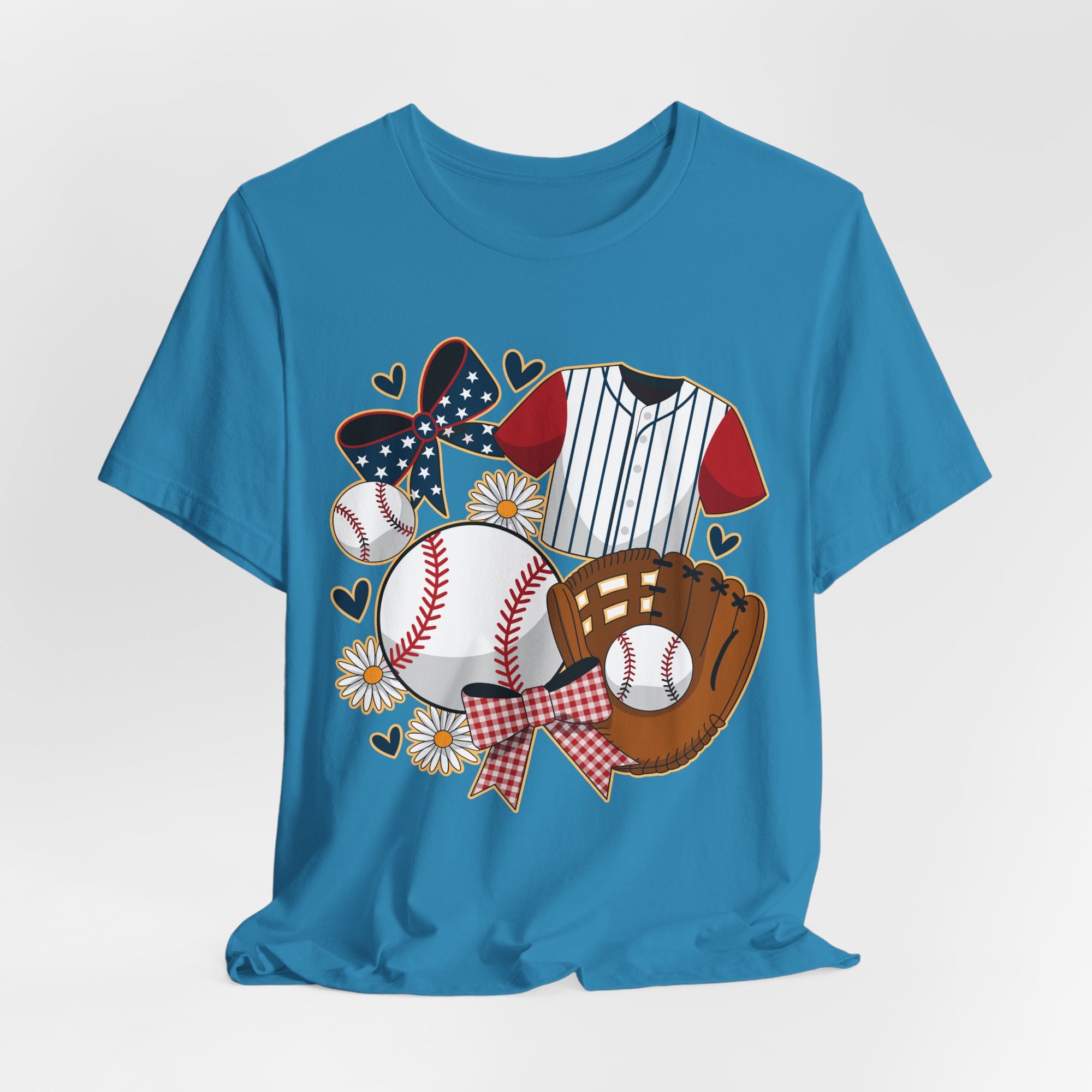 Baseball-Themed Unisex Jersey Tee, Perfect for Sports Fans, Great Gift for Game Days, Soft Cotton T-Shirt for Comfort.