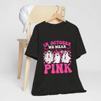 Pink Ghosts October Tee, Halloween Shirt, Unisex T-shirt