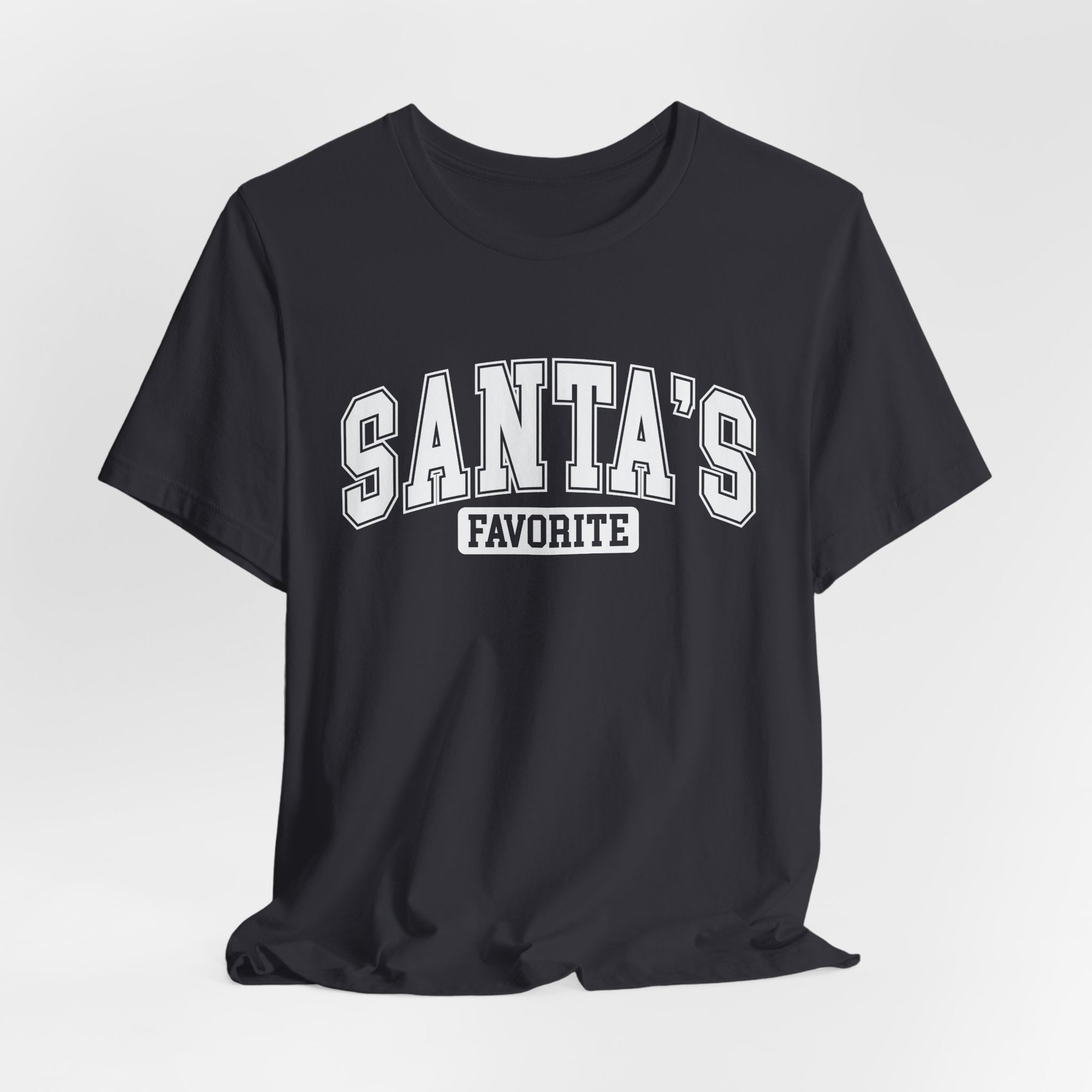 Santa's Favorite Unisex Tee, Christmas Gift, Holiday Apparel, Family Gathering Outfit, Festive T-Shirt, Casual Wear