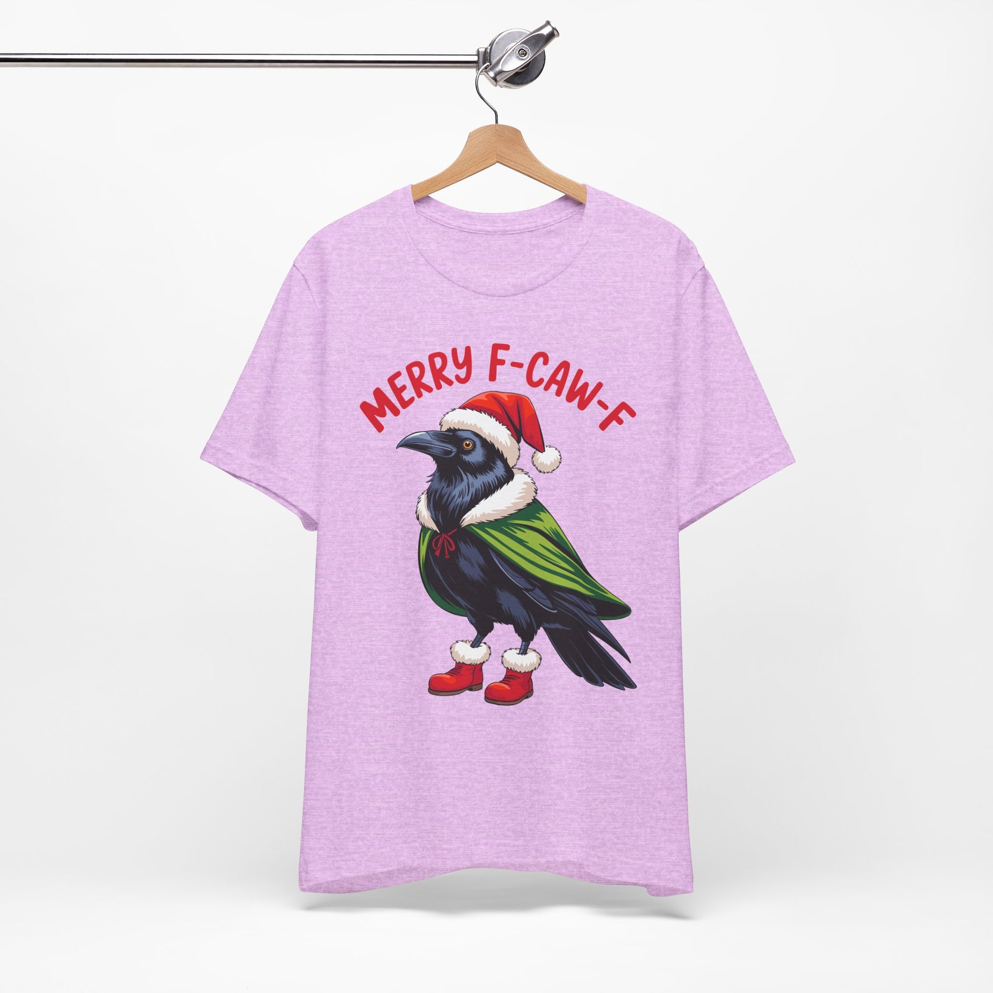 Merry F-Caw-F Crow Christmas Tee