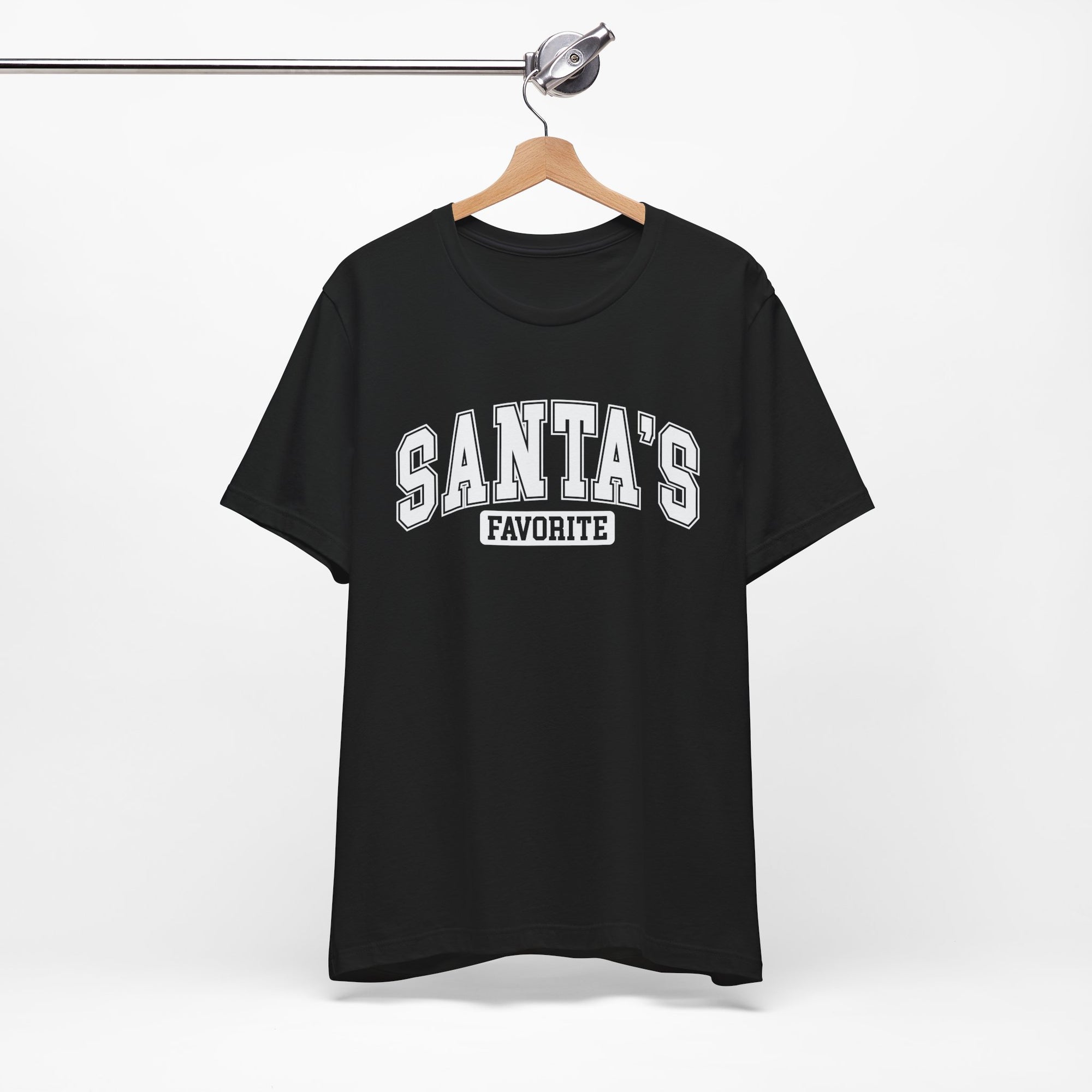 Santa's Favorite Unisex Tee, Christmas Gift, Holiday Apparel, Family Gathering Outfit, Festive T-Shirt, Casual Wear
