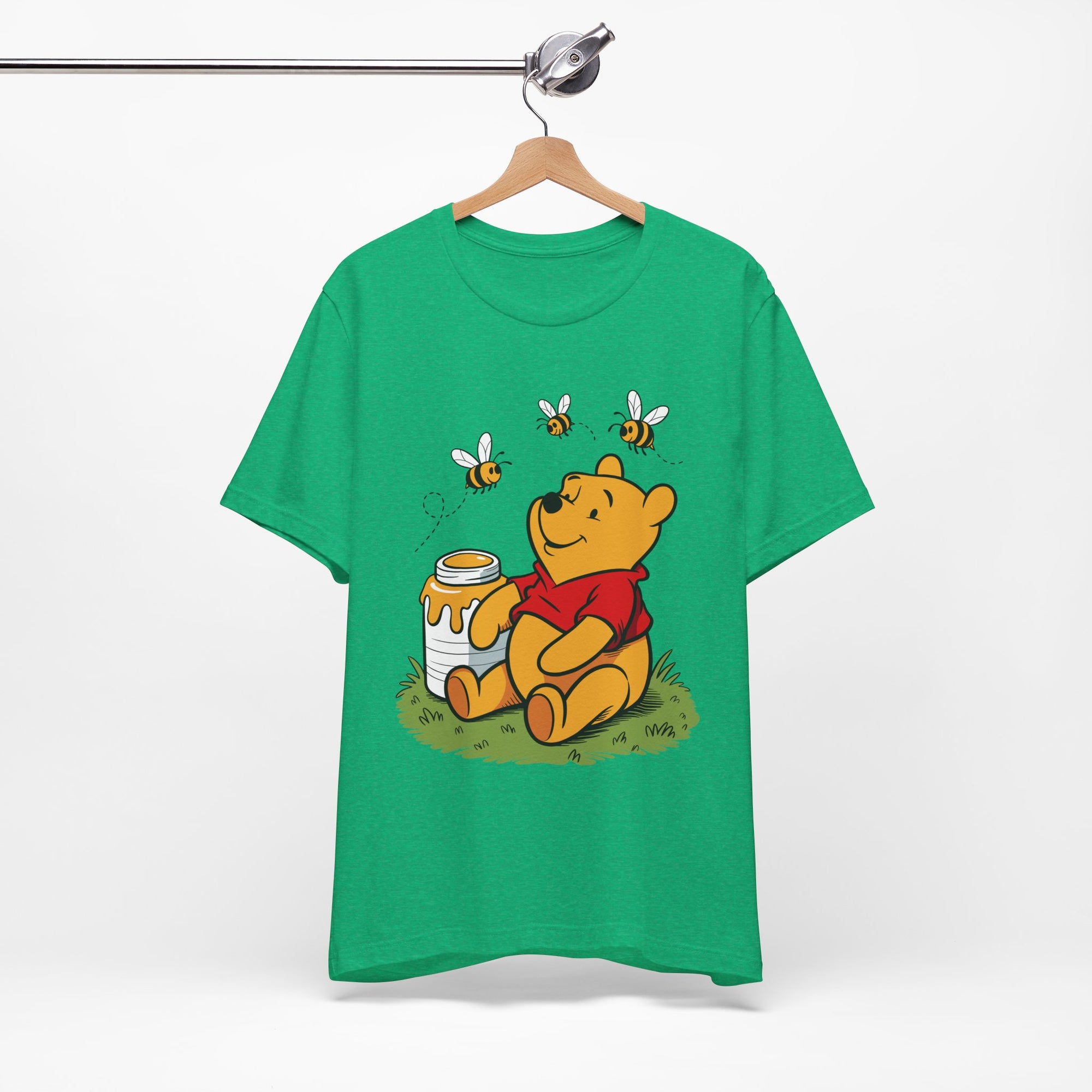 Cute Honey Bear Graphic Cozy Bee Lovers Unisex Shirt