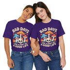 Bad Days Are a Part of a Good Life Retro Mushroom Tee