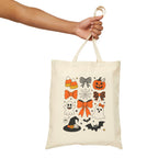 Spooky Ghost Halloween Tote Bag – Eco-Friendly Reusable Design