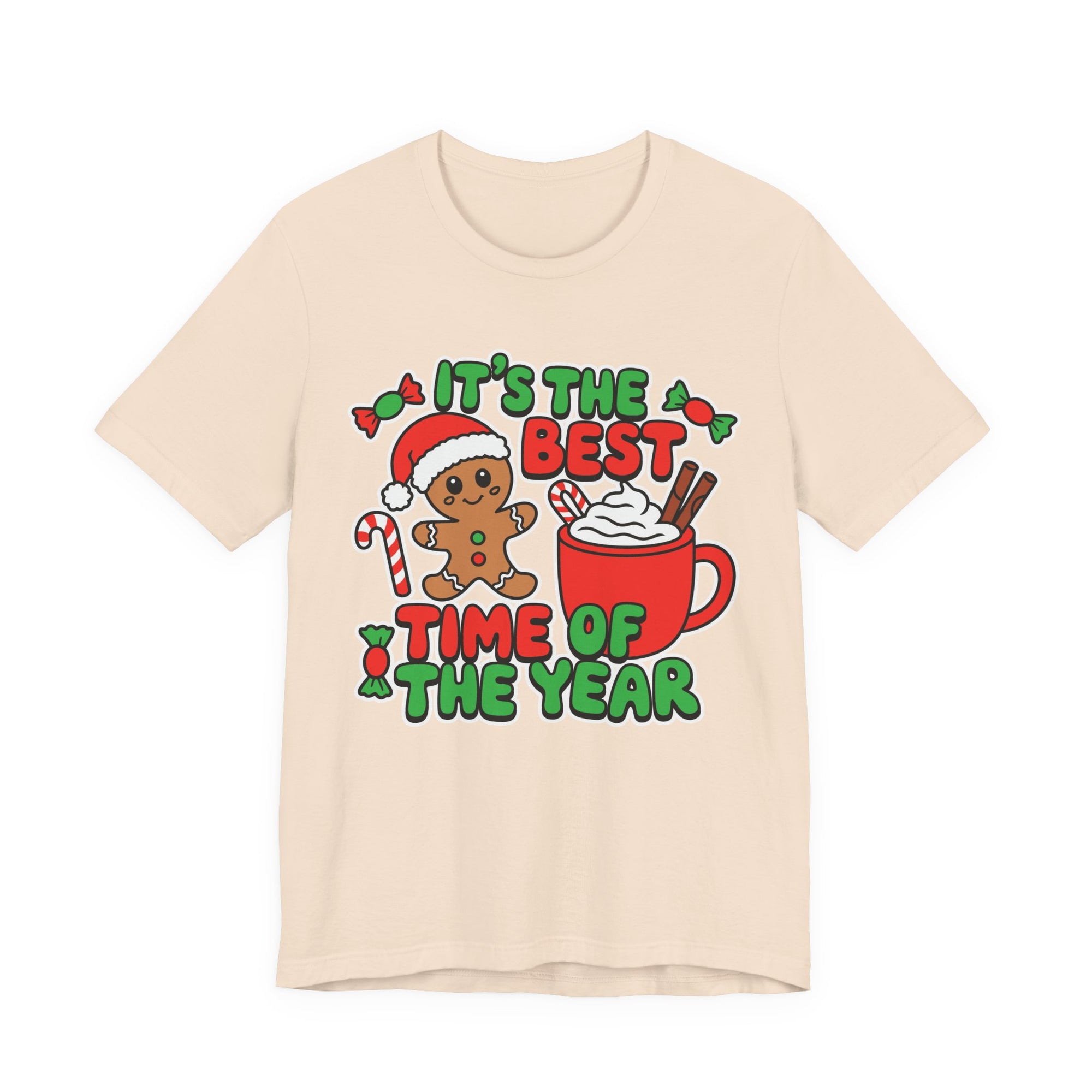 Holiday Cheer Tee - Unisex Jersey Short Sleeve Tee, Christmas Winter Celebration Shirt
