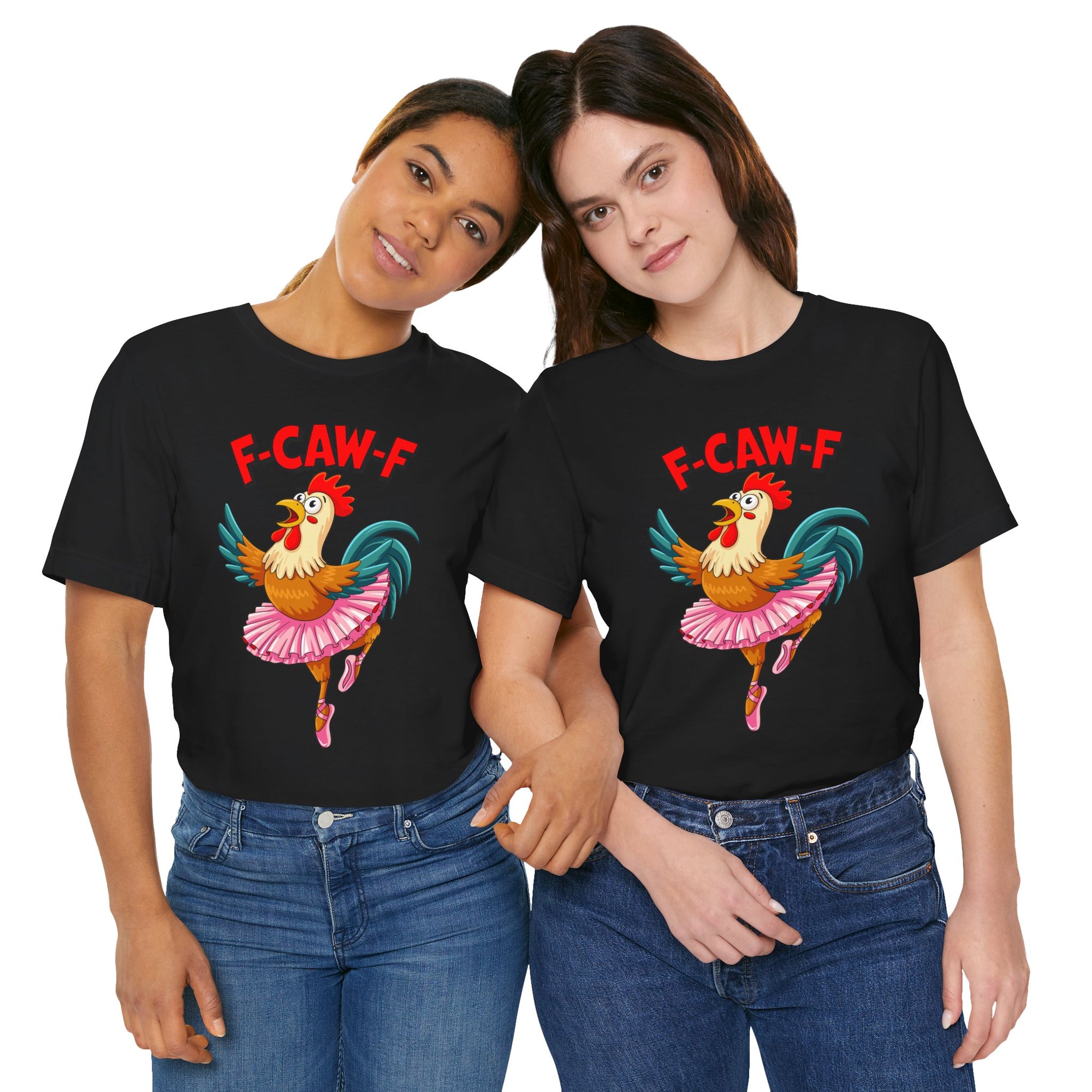 F-CAW-F Ballerina Rooster Tee