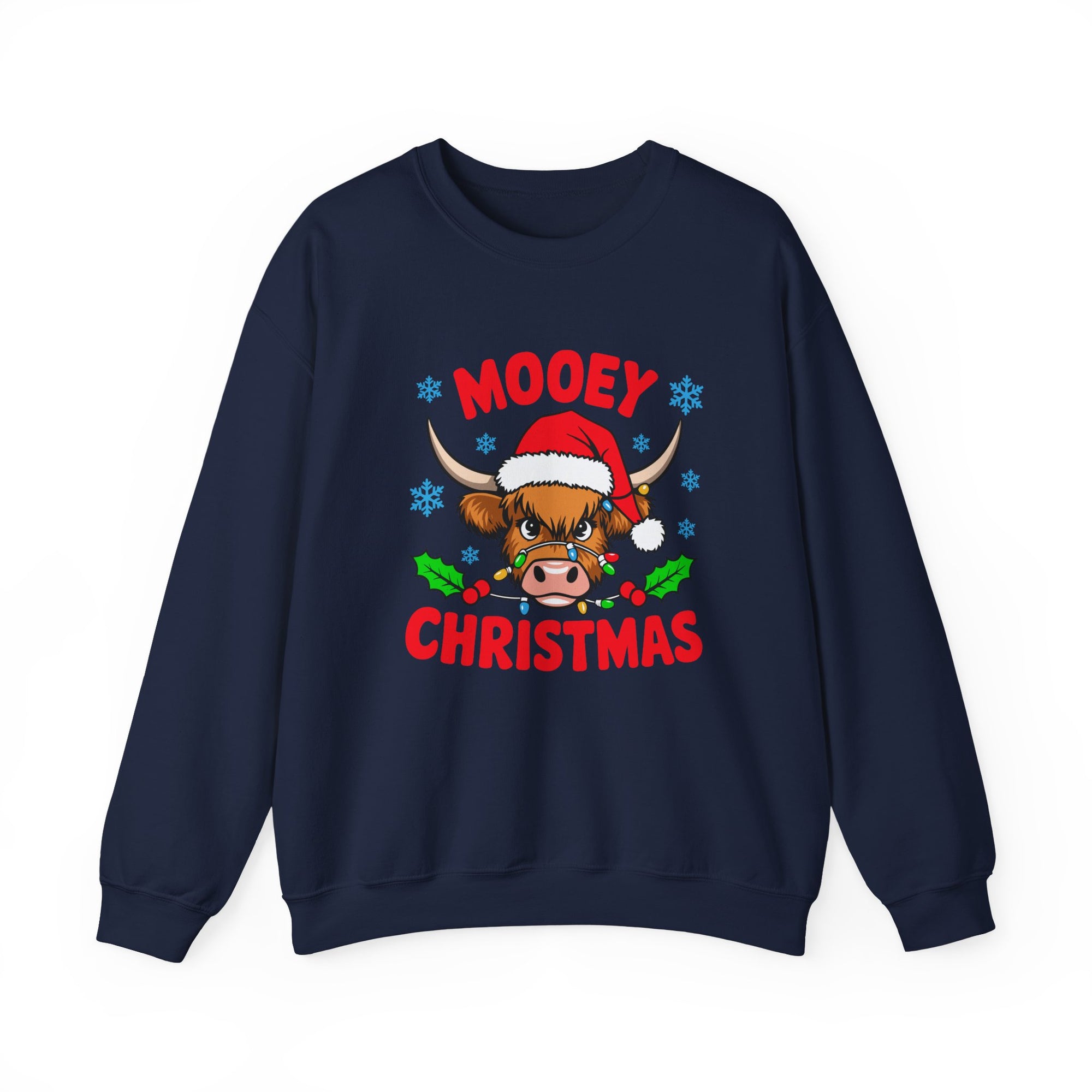 Mooey Christmas Crewneck Sweatshirt