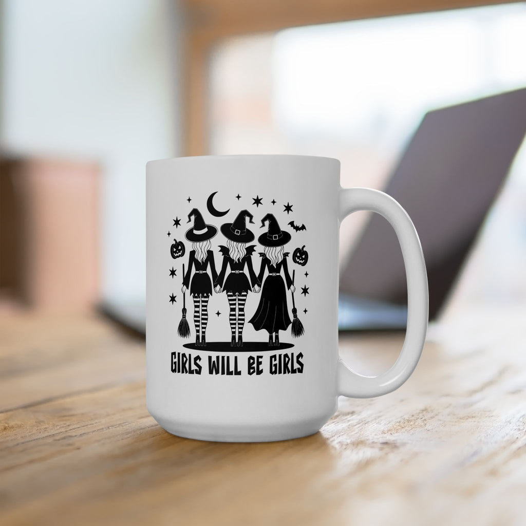 Spooky Halloween Ceramic Mug - Witchcraft Lovers, Fall Decor, Gift Idea