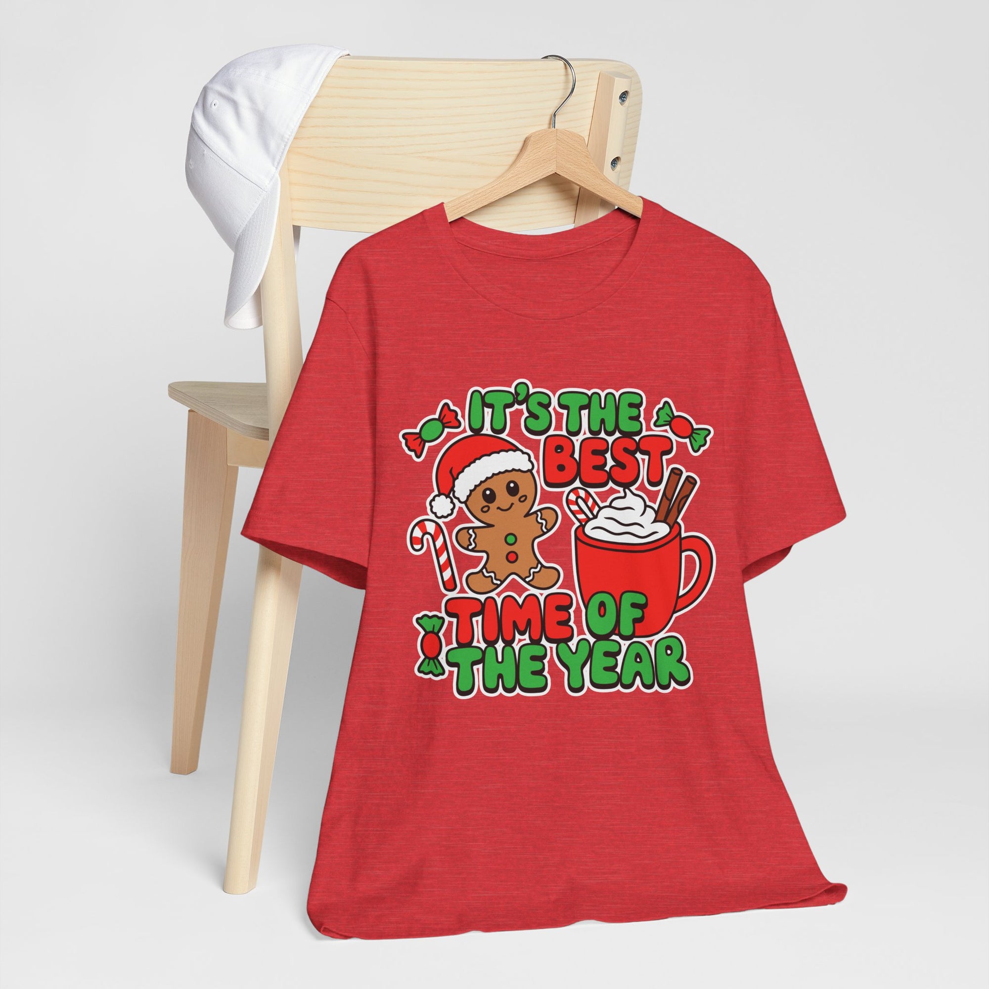 Holiday Cheer Tee - Unisex Jersey Short Sleeve Tee, Christmas Winter Celebration Shirt