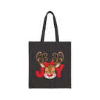 Joyful Reindeer Holiday Tote Bag – Festive Reusable Christmas Shopper