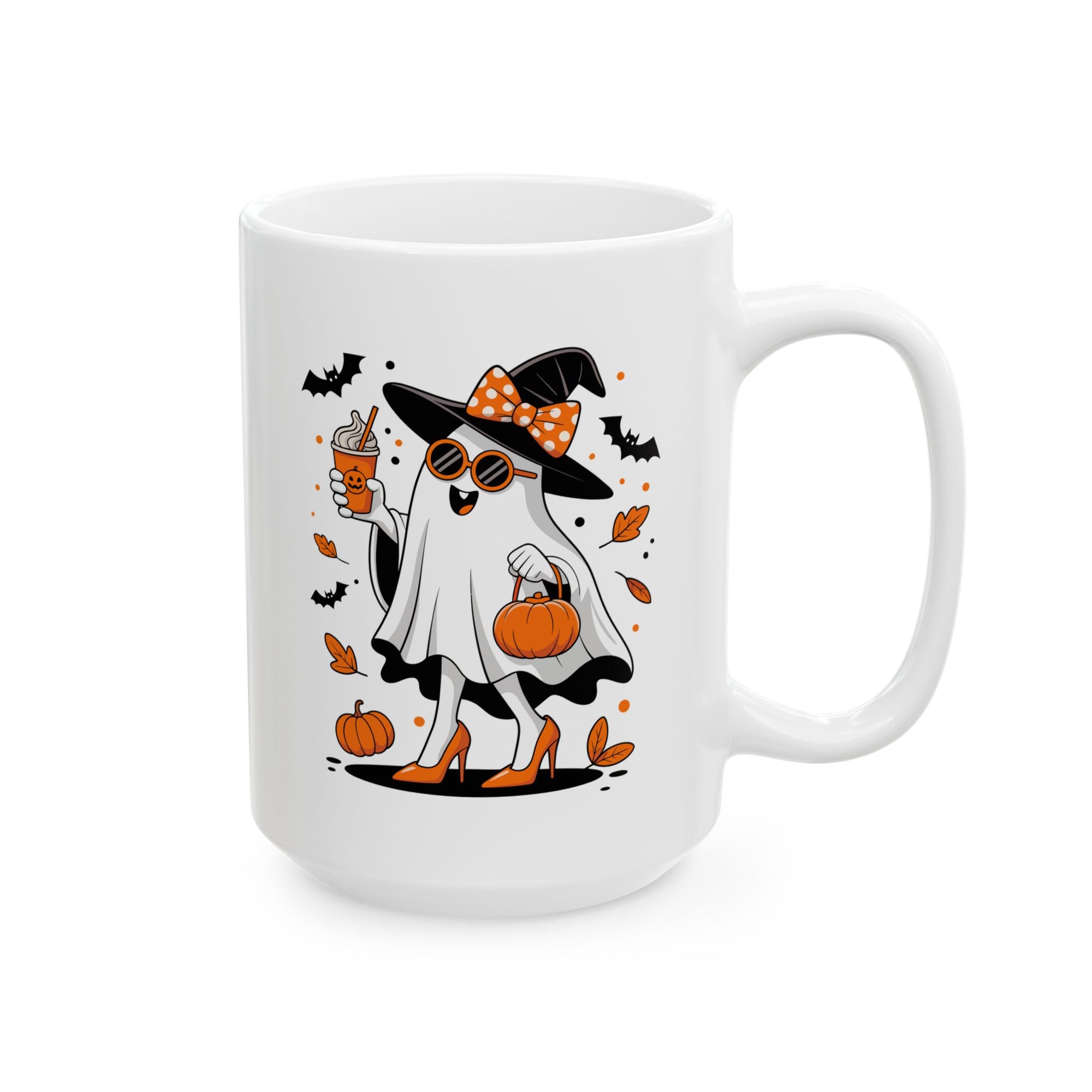 Halloween Coffee Mug – Spooky Autumn Ceramic Cup for Fall Vibes