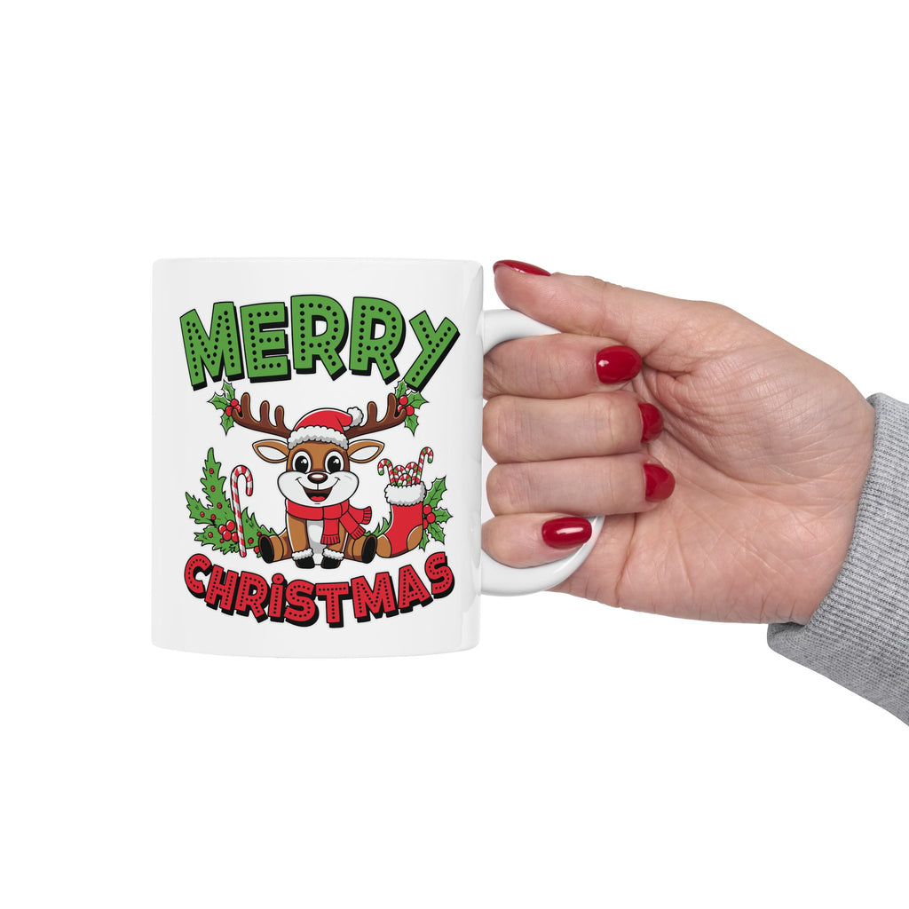 Christmas Mug  Merry Holiday Coffee