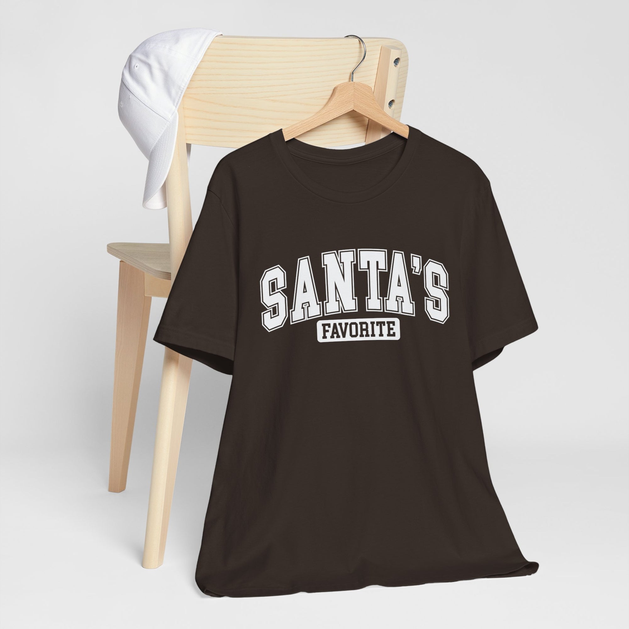 Santa's Favorite Unisex Tee, Christmas Gift, Holiday Apparel, Family Gathering Outfit, Festive T-Shirt, Casual Wear