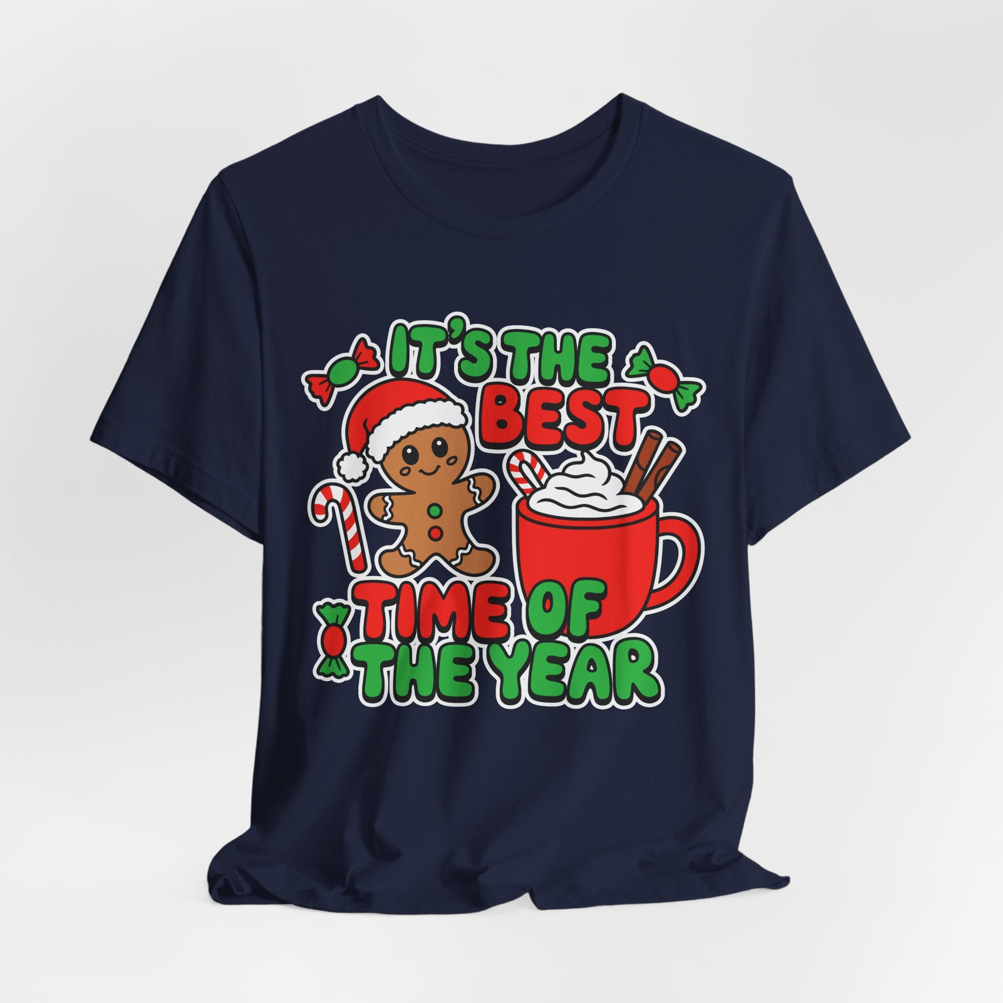 Holiday Cheer Tee - Unisex Jersey Short Sleeve Tee, Christmas Winter Celebration Shirt