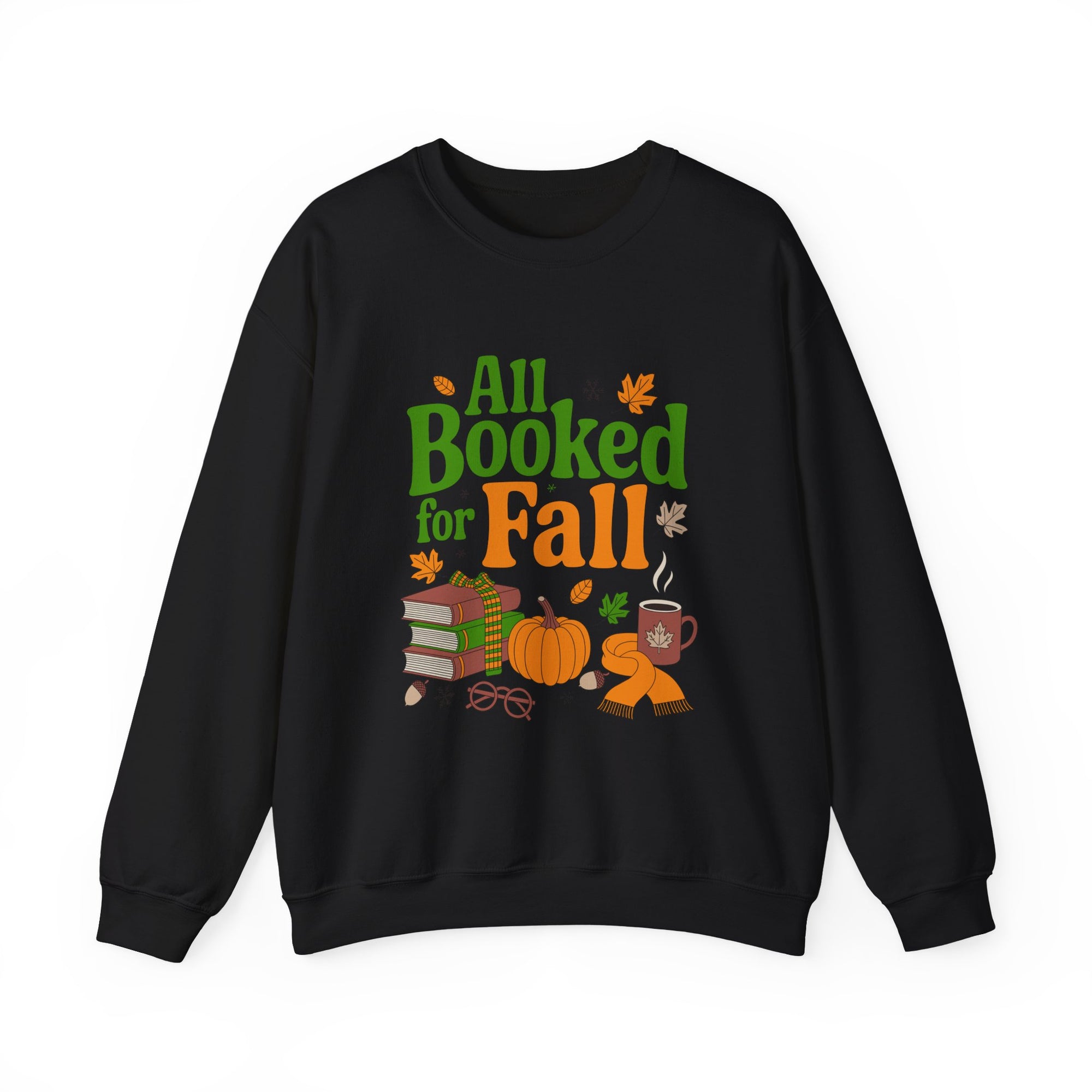 Fall-Themed Cozy Crewneck Sweatshirt