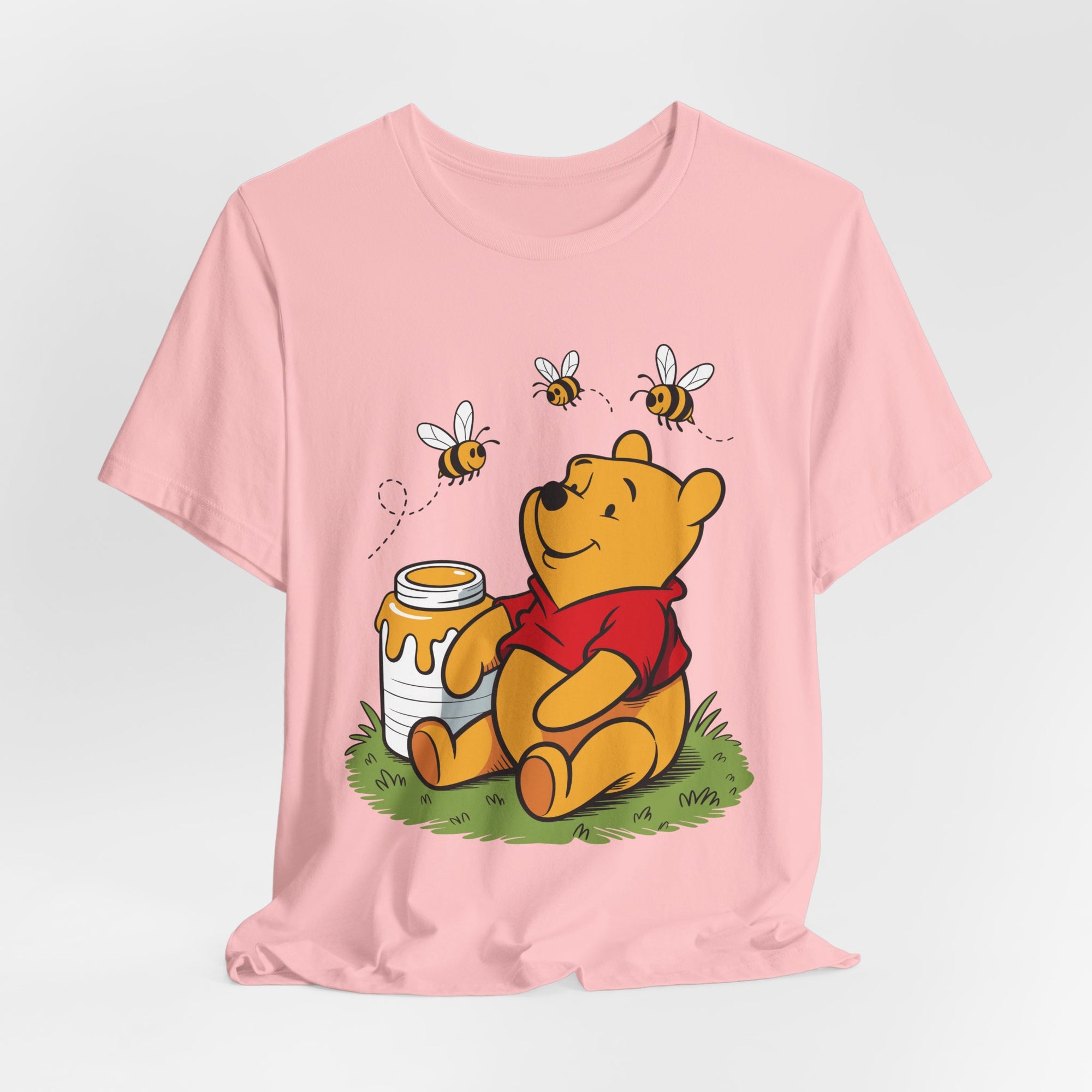 Cute Honey Bear Graphic Cozy Bee Lovers Unisex Shirt