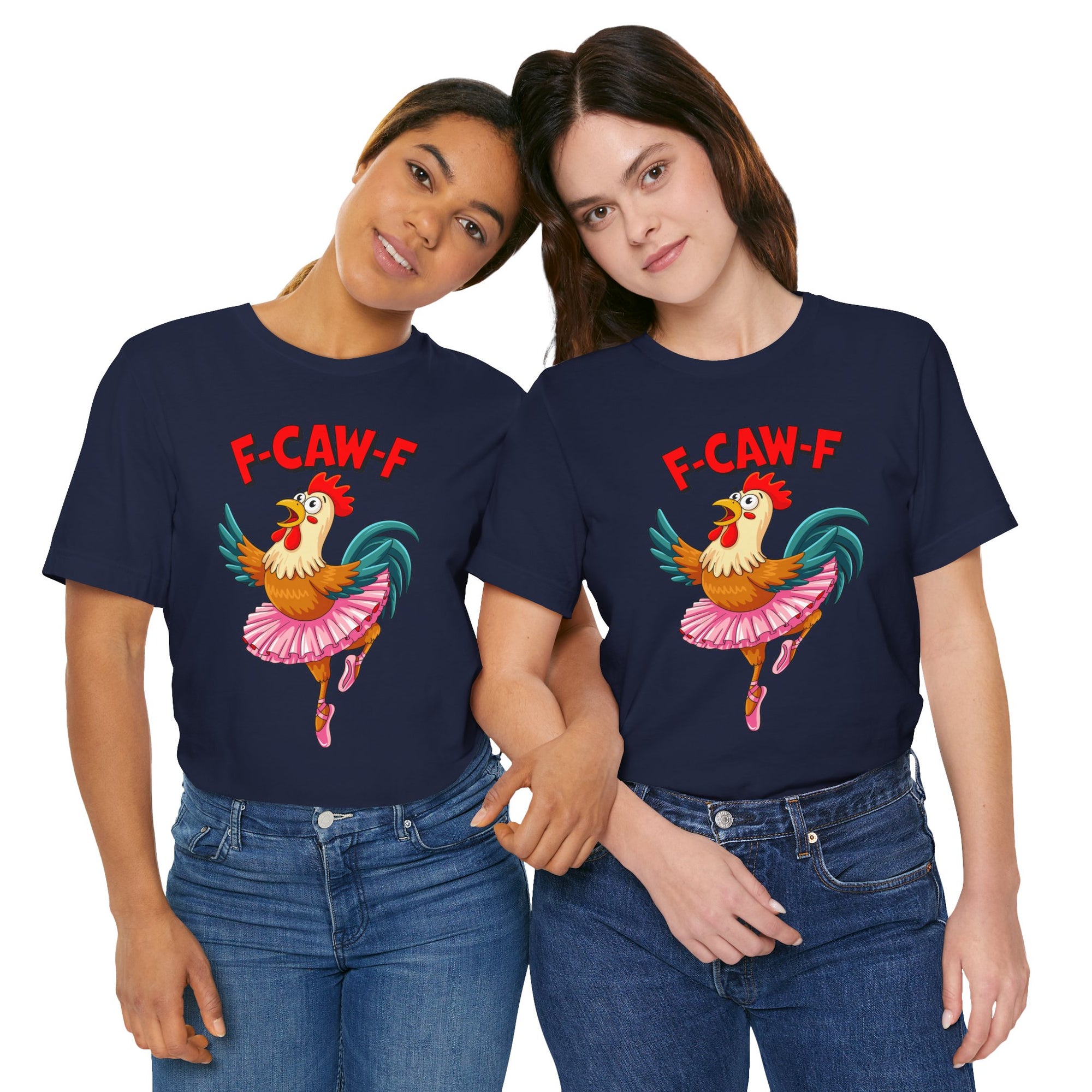 F-CAW-F Ballerina Rooster Tee