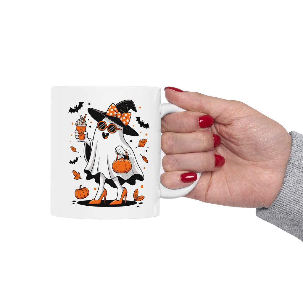 Halloween Coffee Mug – Spooky Autumn Ceramic Cup for Fall Vibes