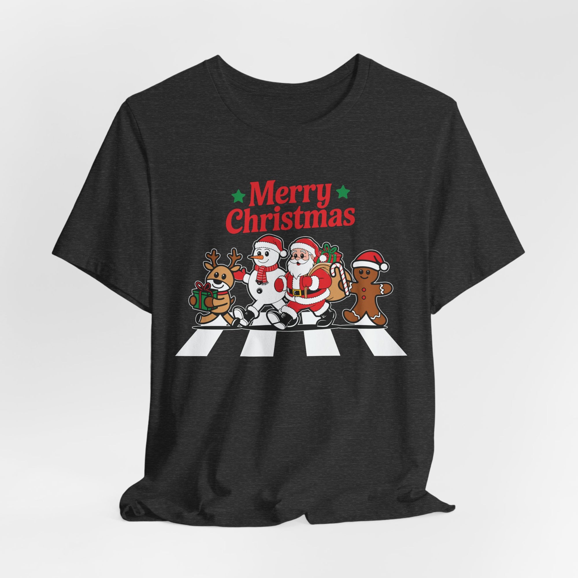 Merry Christmas Graphic Tee, Unisex Christmas T-shirt, Holiday Shirt, Festive Apparel, Gift for Him/Her, Winter Wear