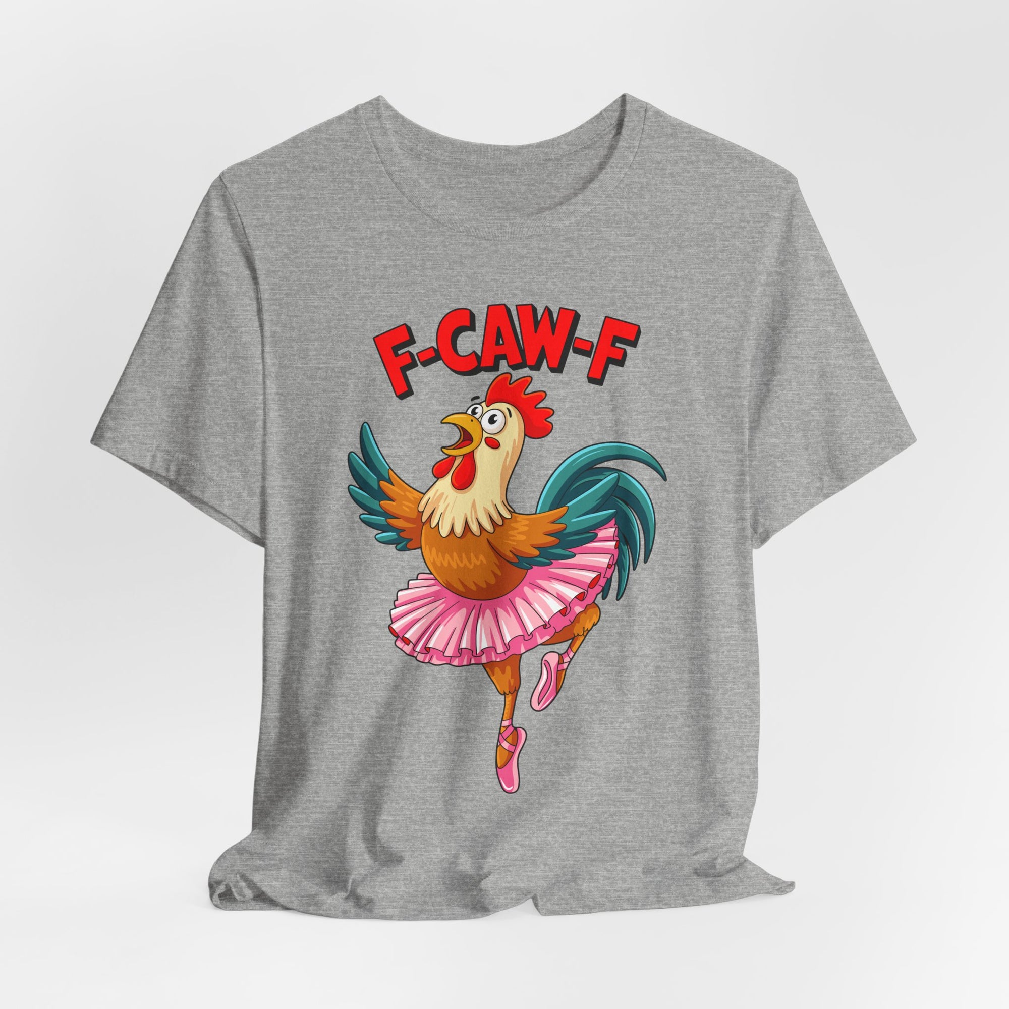 F-CAW-F Ballerina Rooster Tee