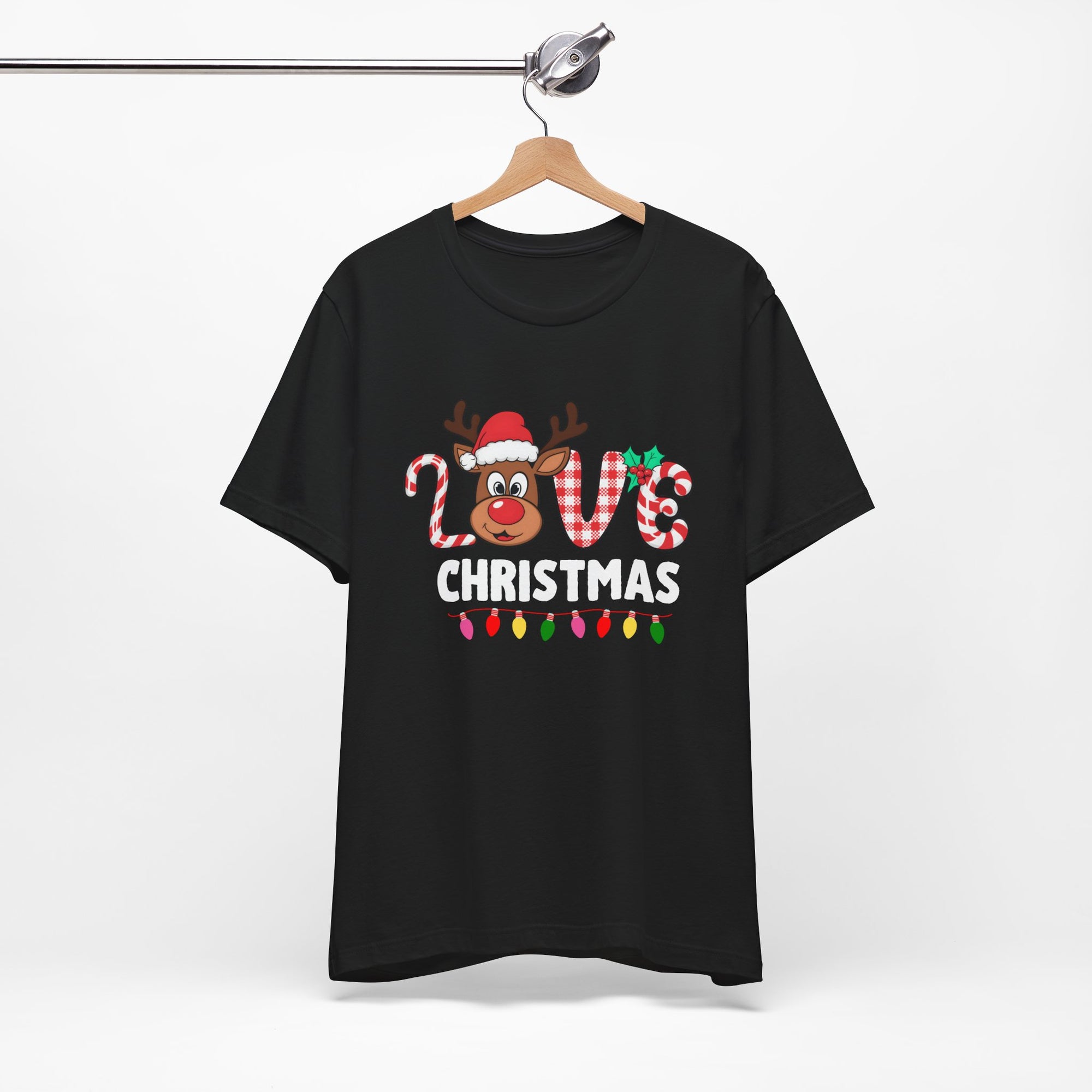 Cute Holiday Love Reindeer Tee