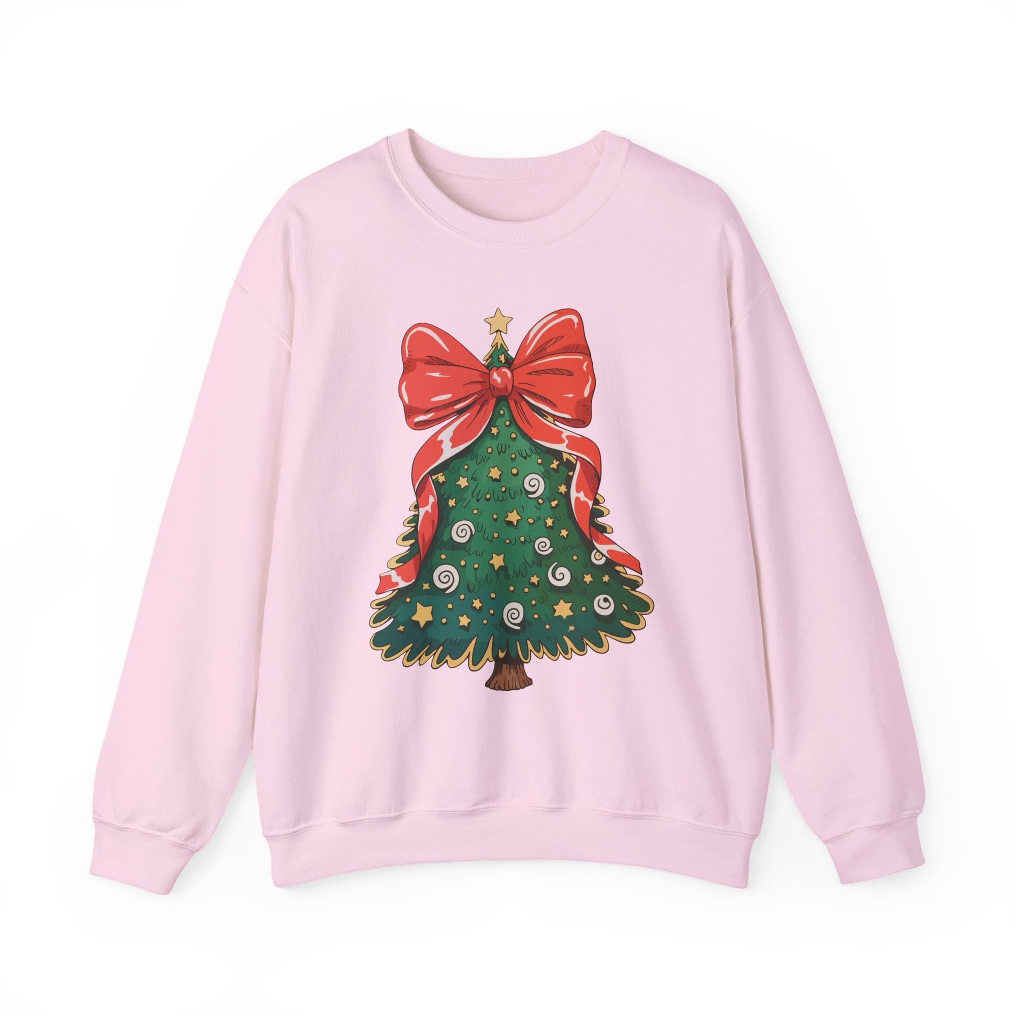 Christmas Tree Sweatshirt - Unisex Holiday Crewneck