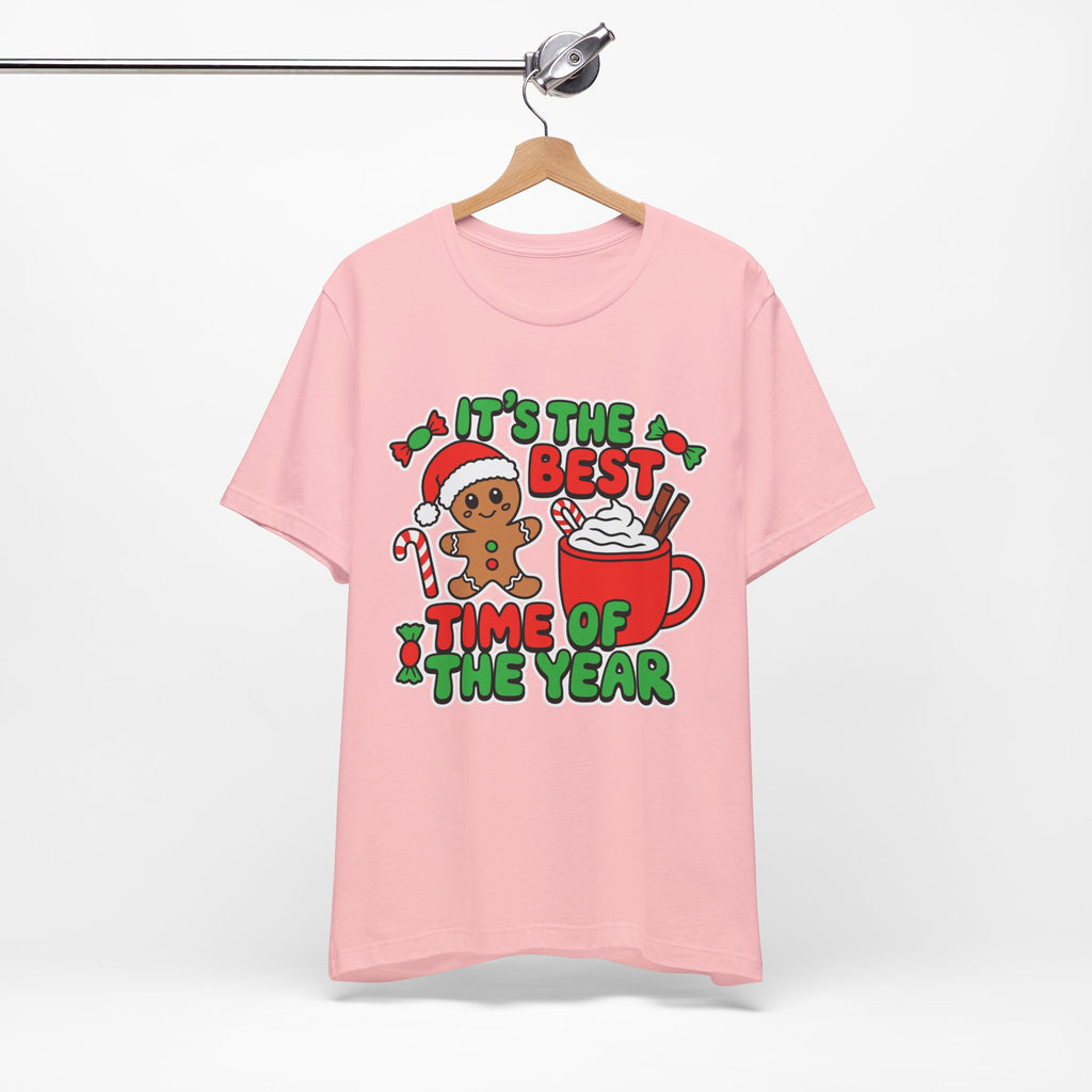 Holiday Cheer Tee - Unisex Jersey Short Sleeve Tee, Christmas Winter Celebration Shirt