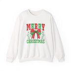 Merry Christmas Crewneck Sweatshirt - Holiday Gift, Cozy Casual Wear Christmas Sweater
