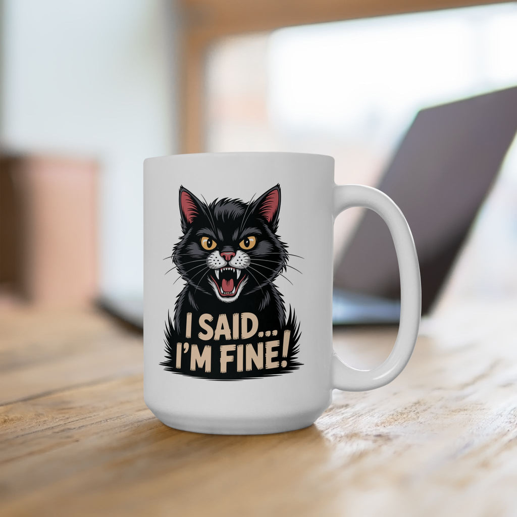 Funny Cat Mug - Perfect Gift for Cat Lovers