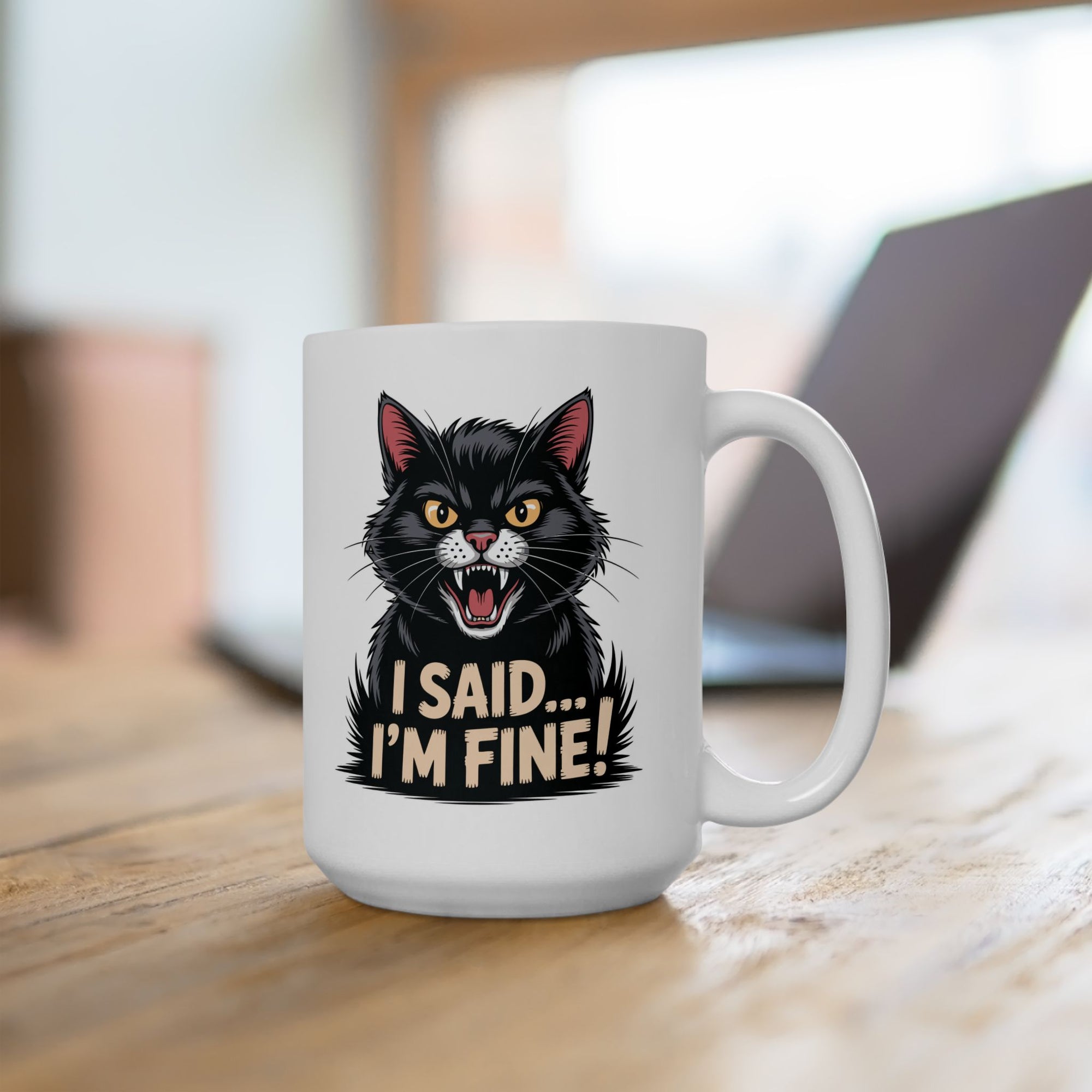 Funny Cat Mug - Perfect Gift for Cat Lovers