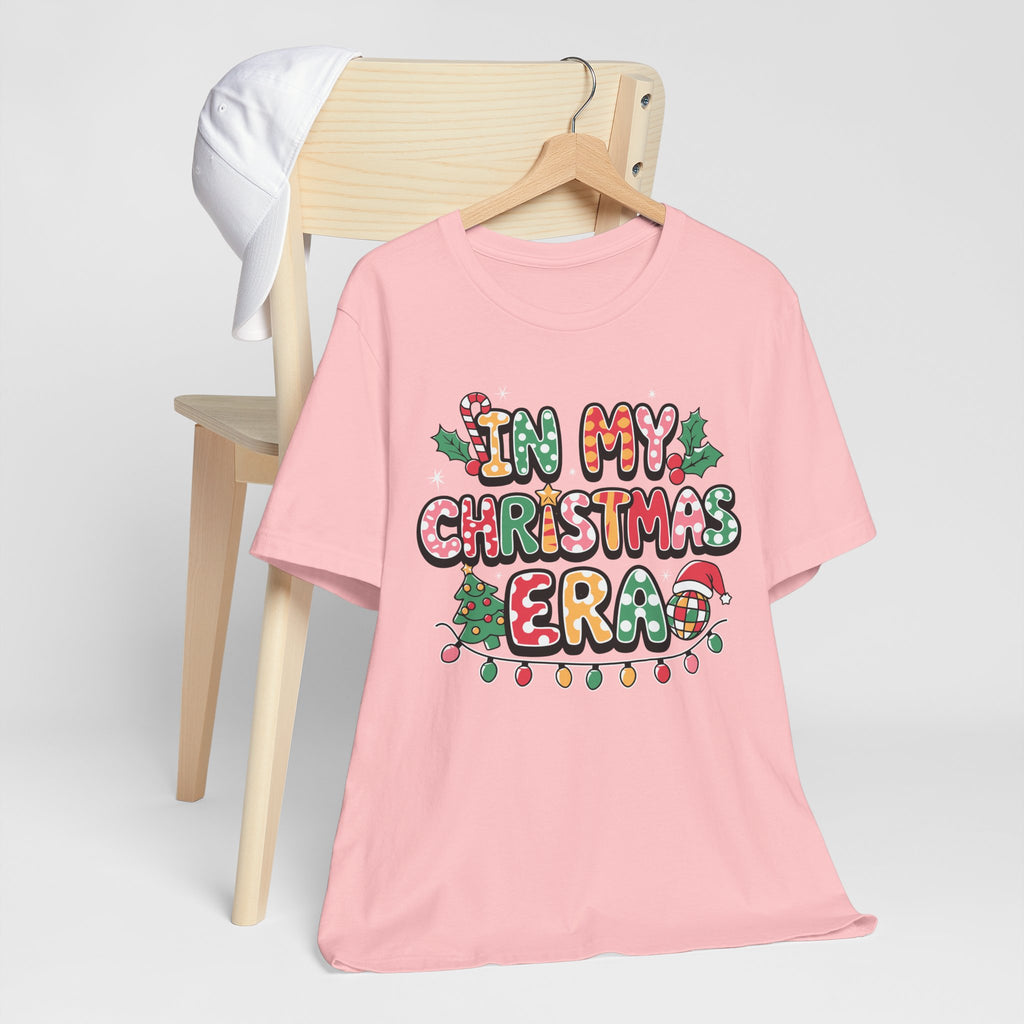 Festive Christmas Tee, Holiday Shirt, Unisex Christmas T-Shirt, Gift for Him/Her, Cozy Christmas Apparel, Merry and Bright Top